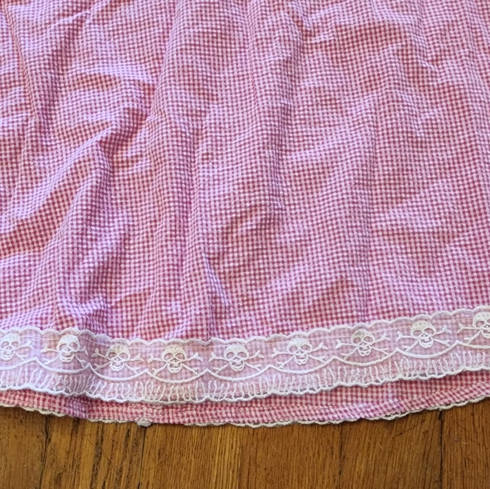 Rock steady red/pink and white halter dress - Picture 3 of 9